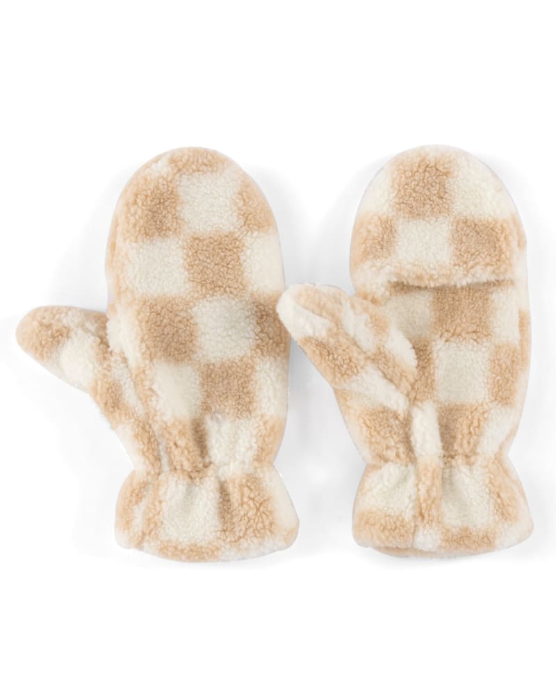 Front of a size One Size Anya Mitts in Tan by Shiraleah. | dia_product_style_image_id:308033
